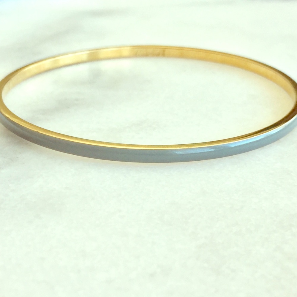 ⚪️J. Crew Gray & Gold Bangle⚪️